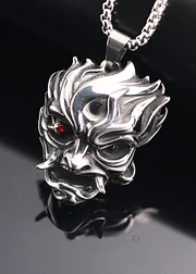 Oni Fire Necklace- Shop Darkwear Acc - X