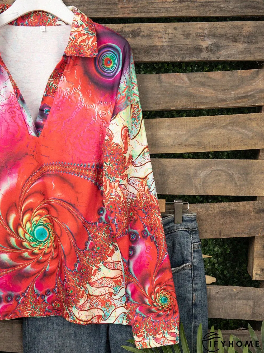 Shift Long Sleeve Tops | IFYHOME