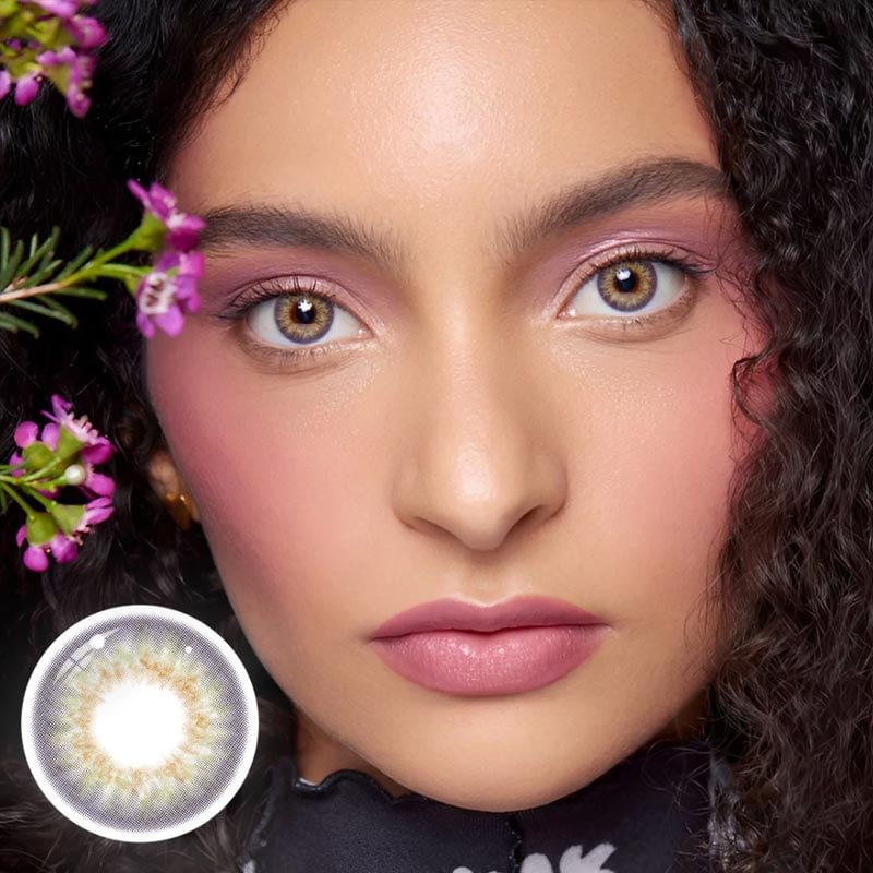 Rare Iris Purple Contact Lenses For Daily Wear 14.2mm