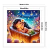 Disney-Princess Moana-18CT Stamped Cross Stitch 30*30cm/11.81*11.81in