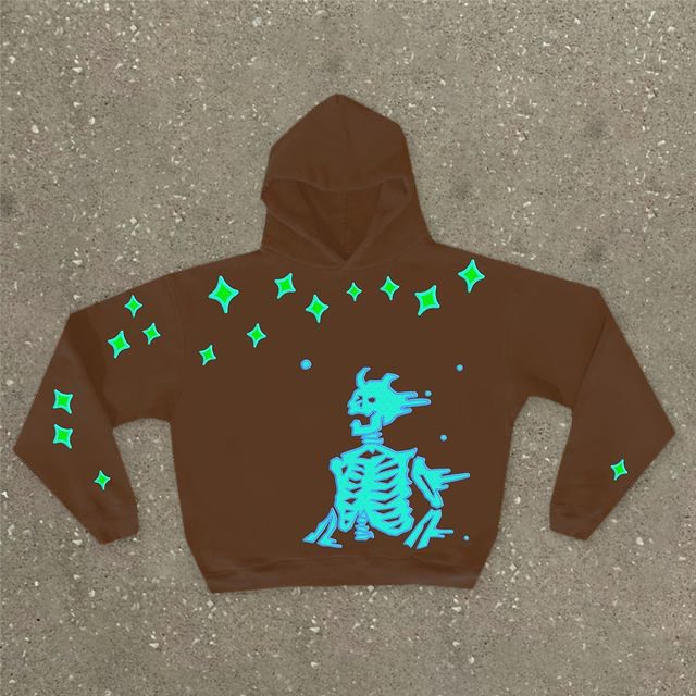 Star skull hoodie