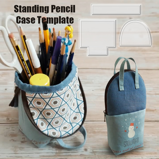 Sewing Tutorial: Standing Pencil Pouch