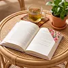 Pearl Bead Embroidery Kit Corner Bookmark PU Letter W DIY Craft