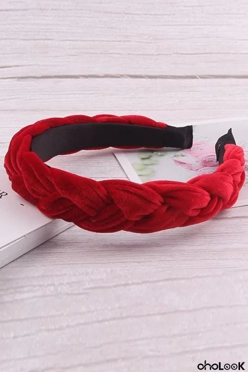 Velvet Braid Headband