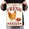 Farm Fresh Eggs - Vintage Metal Signs - 20*30cm/30*40cm