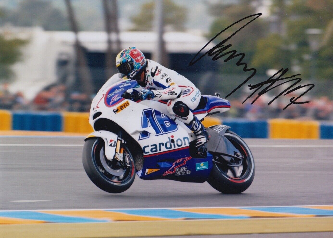 Karel Abraham Hand Signed 7x5 Photo Poster painting - MotoGP Autograph 2.