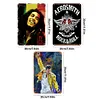3PCS musique - Panneaux en &eacute;tain m&eacute;tallique(20*30cm/30*40cm) - Musique