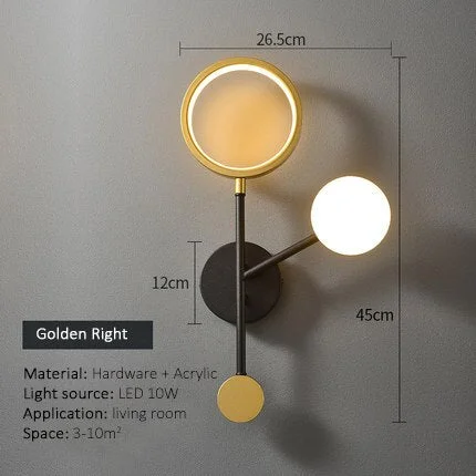 Modern Living Room LED Wall Light Corridor Bedroom Ceiling Light Villa Aisle Lighting Interior Decorative Lights light lamps