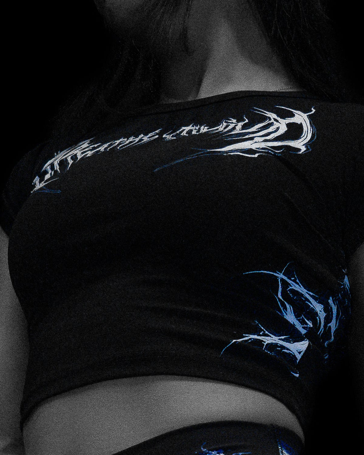 Womens Voltage Cropped Baby Tee [STARLIGHT]