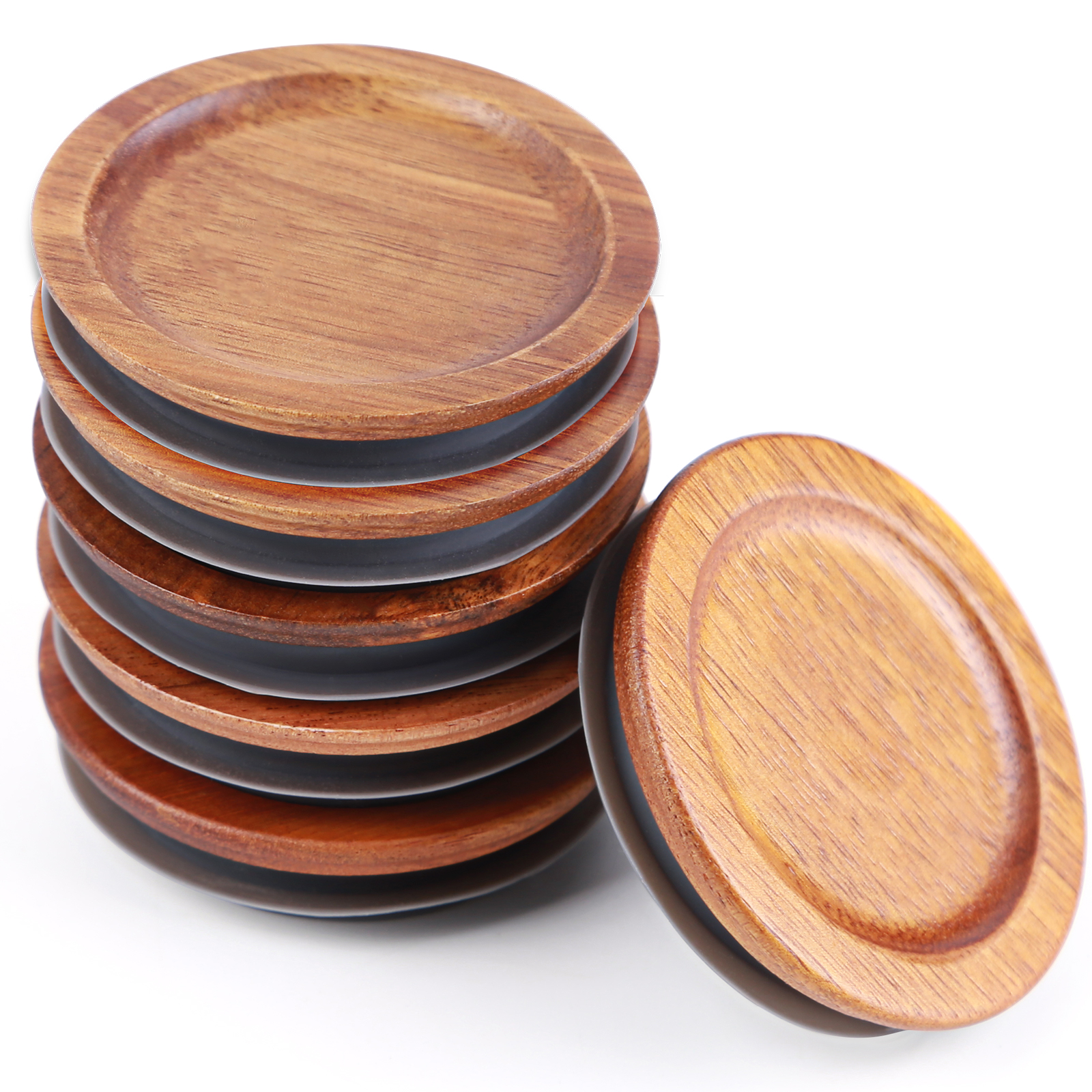 

Ball Jar Wooden Storage Lids, 501 Original