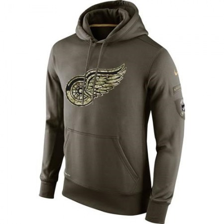 Men's Detroit Red Wings  Salute To Service NHL Hoodie