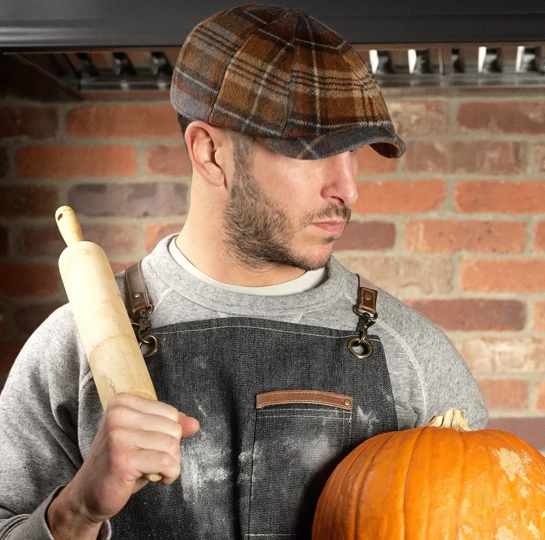 Hatsfashion-The Baker Boy   Cap - Pumpkin Pie