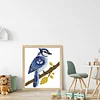 Blue Bird On Branch-14CT Stamped Cross Stitch 16*18cm/6.3*7.09in tapestrymarket