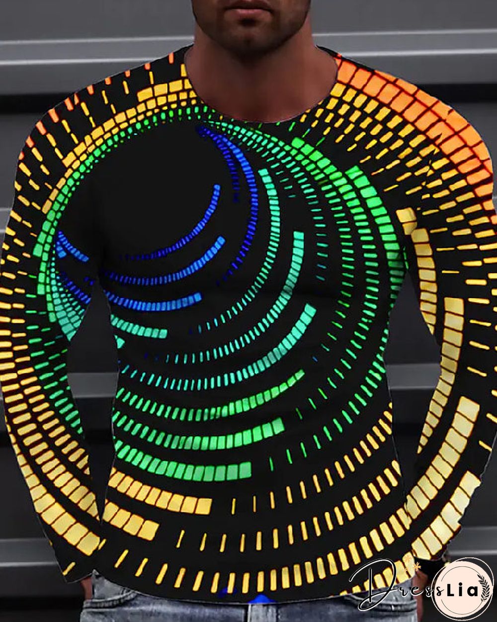 Hot Sale Men's 3D Printed Casual Short Sleeve Printed T-Shirt