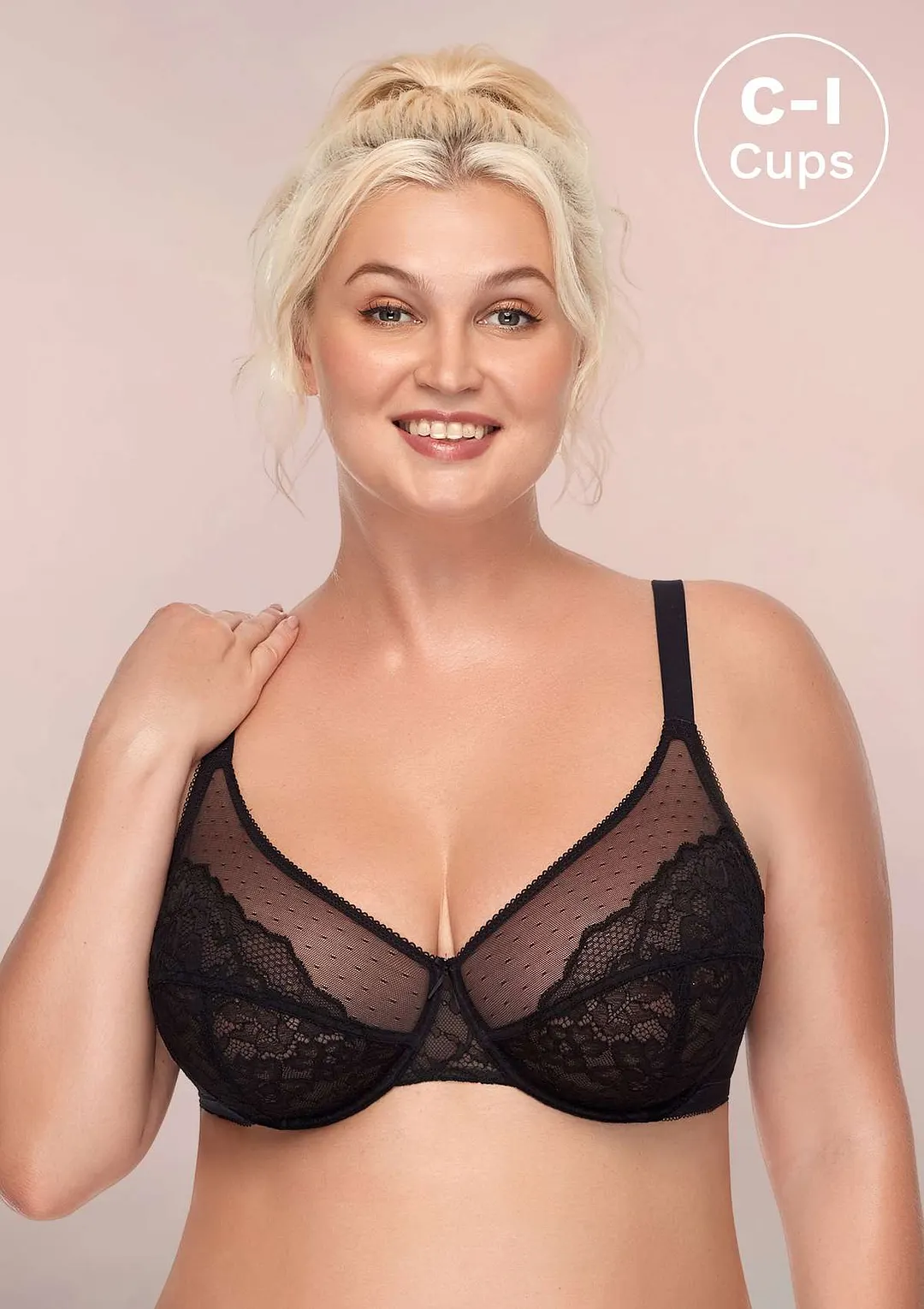 Enchante Unlined Non-padded Lace Underwire Bra