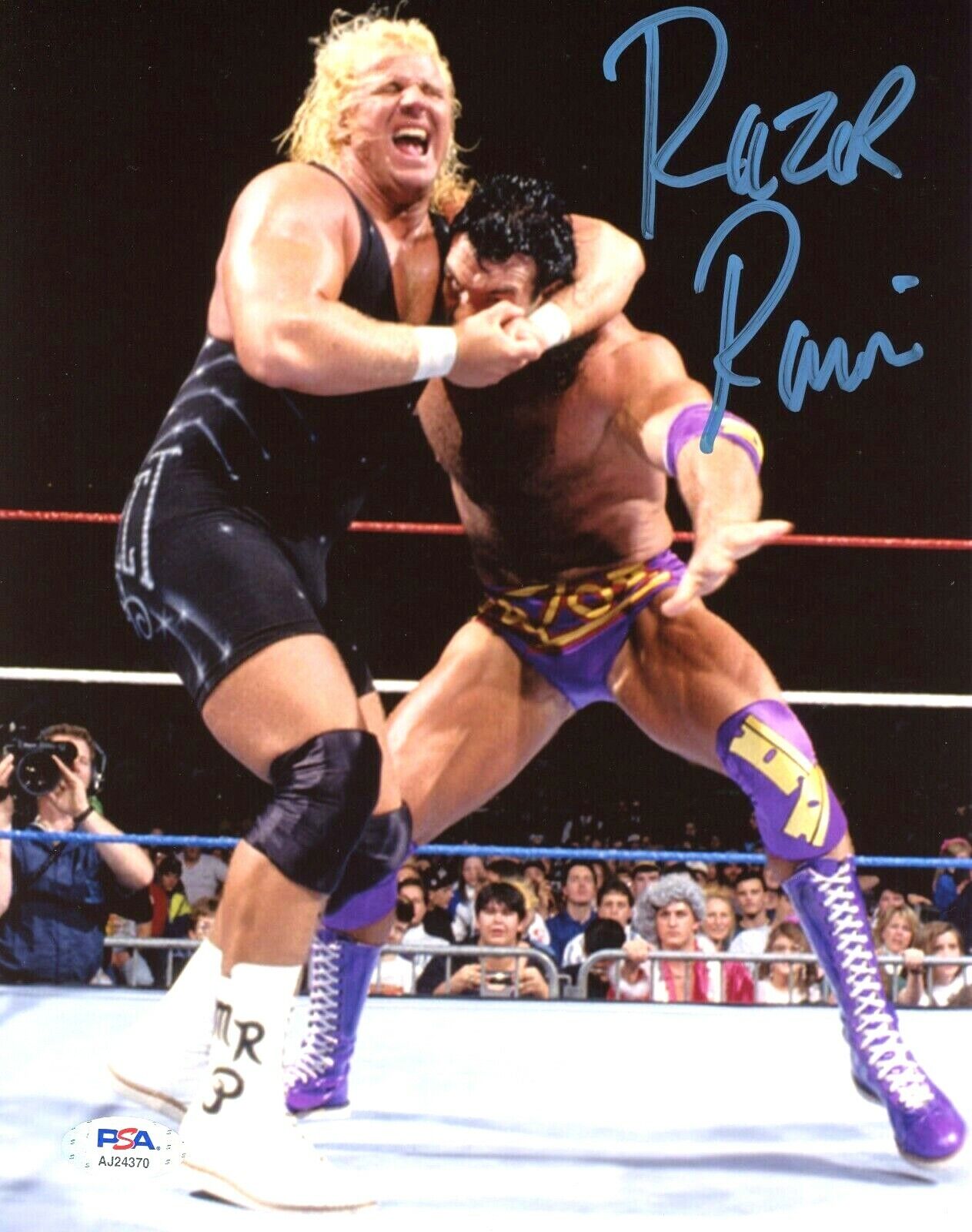 WWE RAZOR RAMON HAND SIGNED AUTOGRAPHED 8X10 WRESTLING Photo Poster painting WITH PSA COA RARE 5