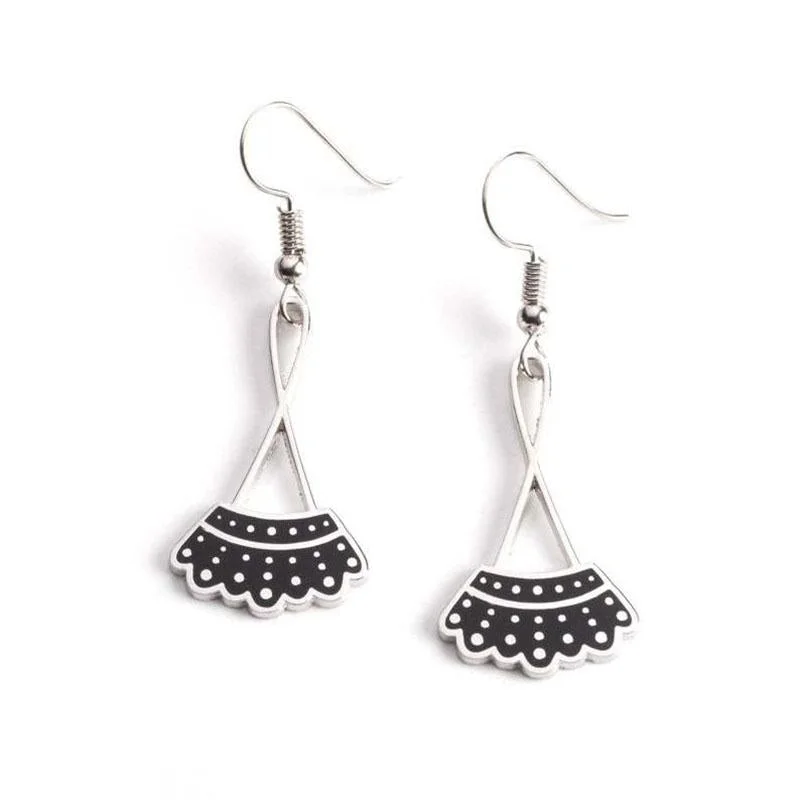 Punk Geometric Pattern Earrings