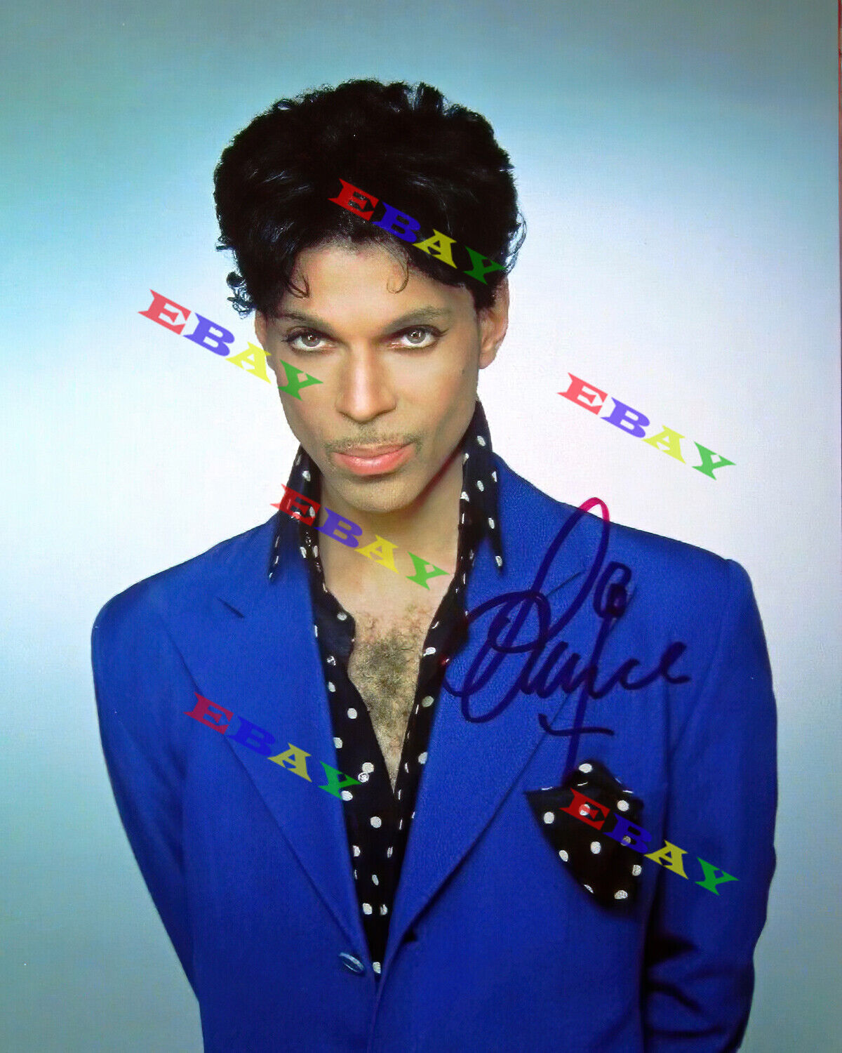 Prince Autographed signed 8x10 Photo Poster painting Reprint