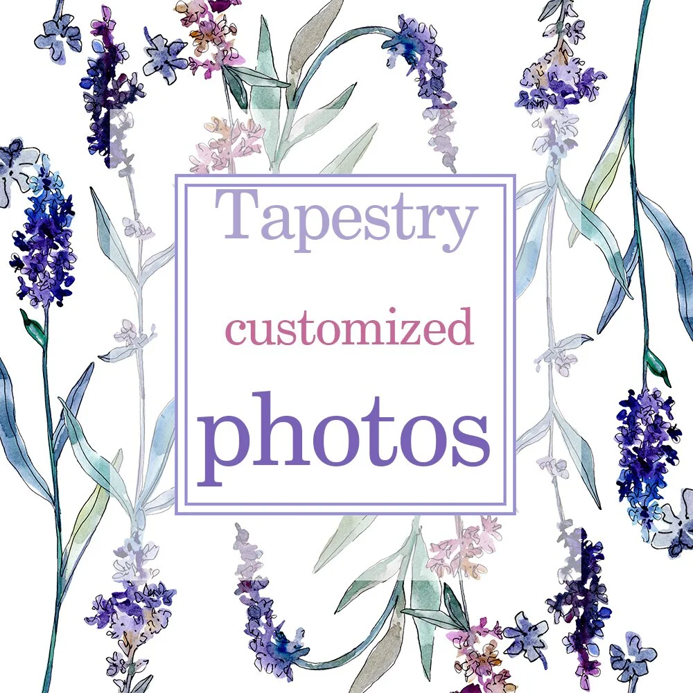 Customized Tapestry Boho Mandala Tapestries Witchcraft Wall Tapestry Print Your Photo Hippie Wall Hanging Blanket Tapestry