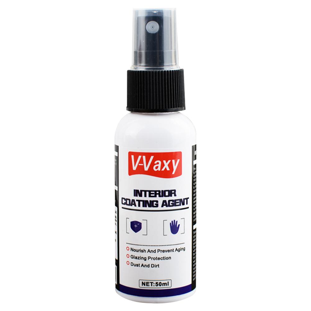 

V-Vaxy 50ml Car Interior Cleaner Leather Seat Plastic Door Panel Foam Agent, 501 Original