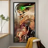 Attack on Titan - Eren Yeager-11CT Stamped Cross Stitch 40*70cm/15.75*27.56in (Big Size)
