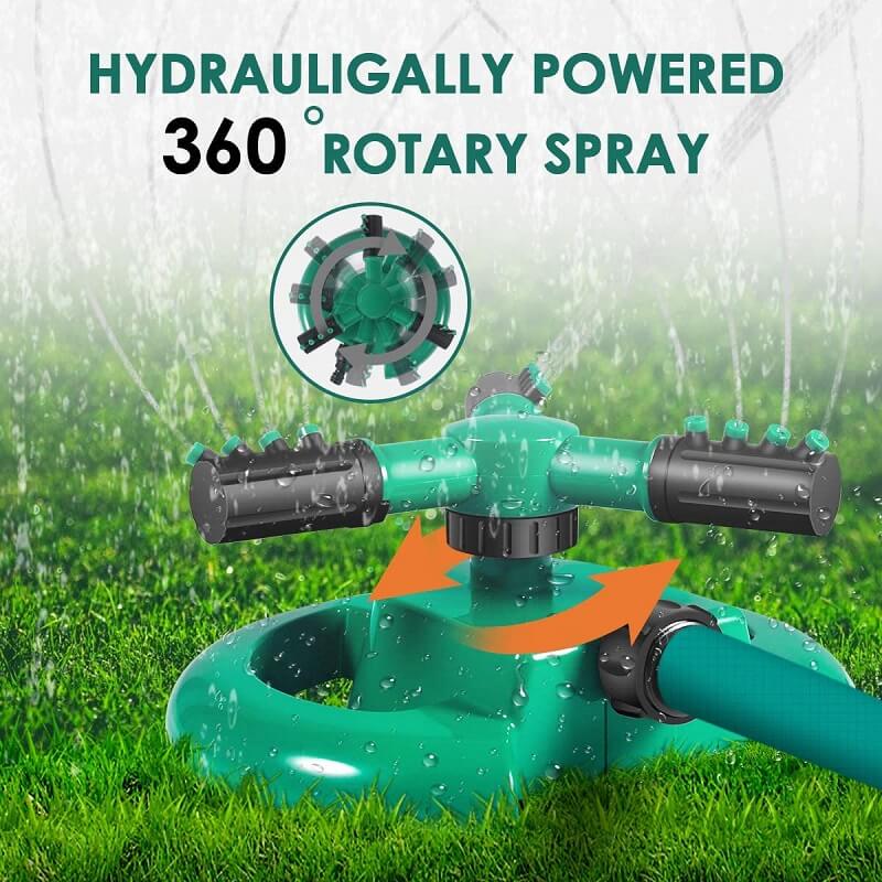 Enjoy low-maintenance gardening with the Mizuyari™ 360 Degree Lawn Garden Water Sprinkler Irrigation System. Mizuyari™ is cost-effective and energy-efficient because it can irrigate multiple plants at once.