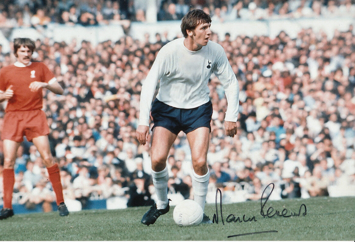 Tottenham Hotspur Hand Signed Martin Peters Photo Poster painting 12x8 1.