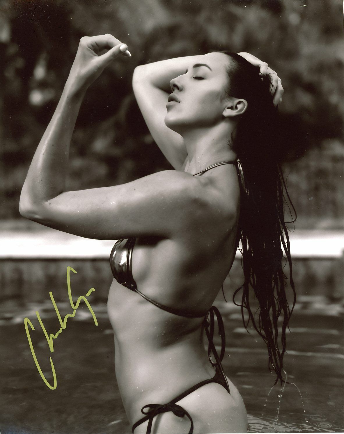 Chelsea Green autographed 8x10 Sexy Hot IMPACT WWE #15