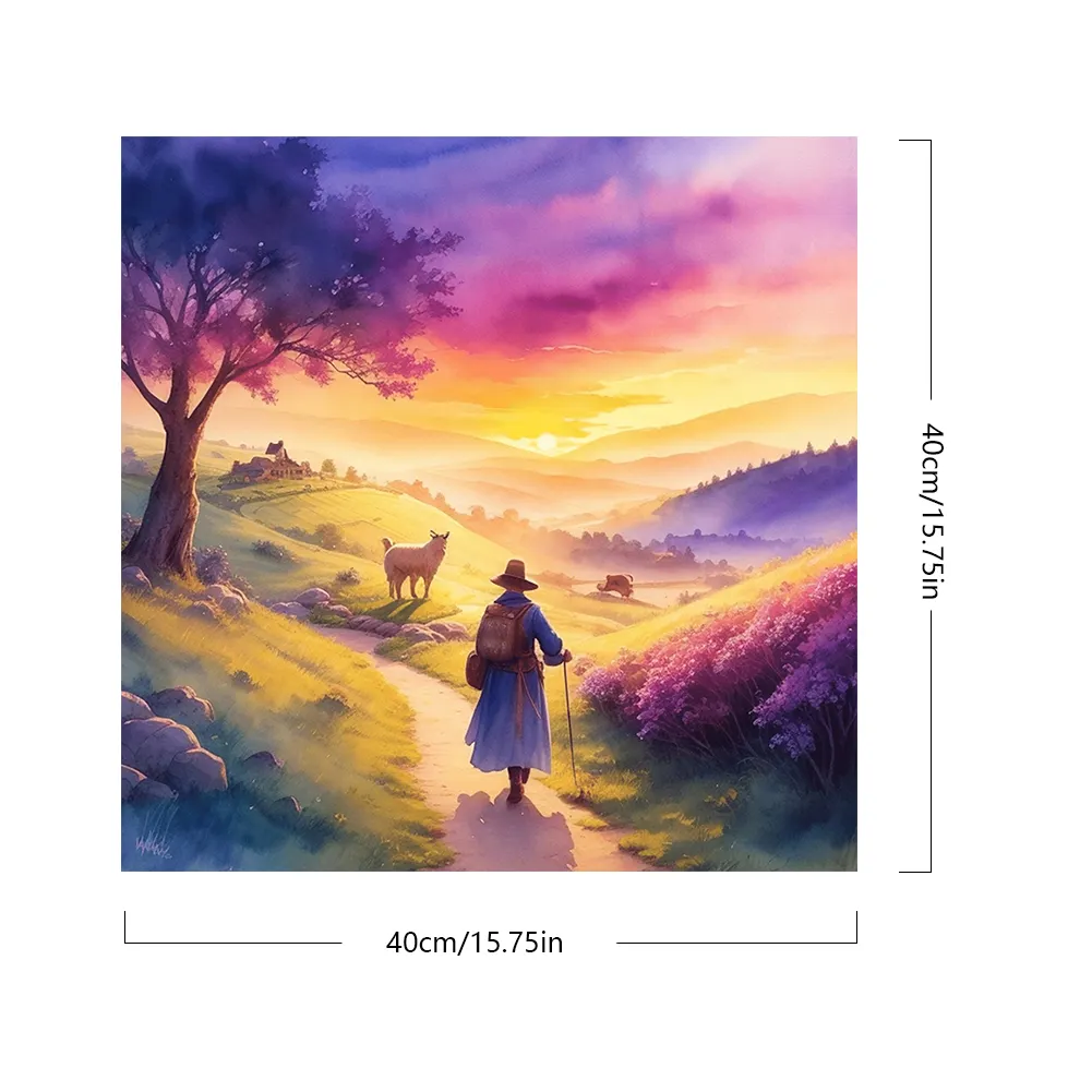 DIY Paint By Number 40*40cm - Long Distance