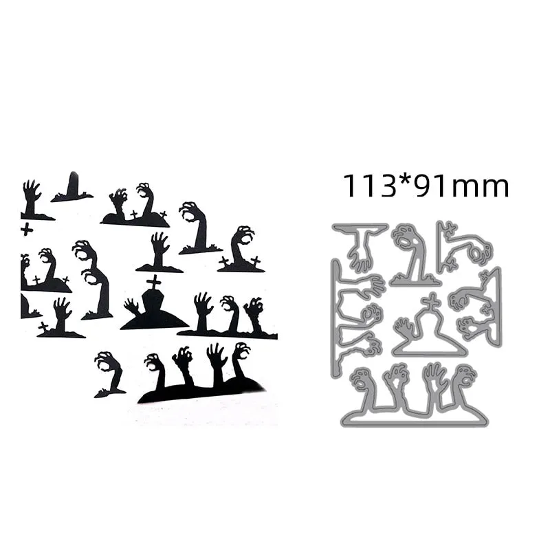 2021 NewCraft Dies Metal Cutting Dies Cut Mold Halloween dies Decoration Scrapbook Paper Craft Knife Mould Blade Stamps