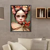 Diamond Painting-DIY Full Round Drill Butterfly Doll
