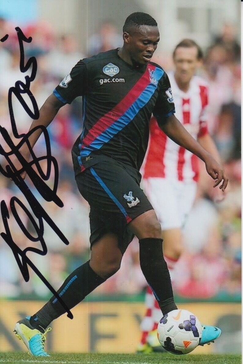 CRYSTAL PALACE HAND SIGNED KAGISHO DIKGACOI 6X4 Photo Poster painting 1.