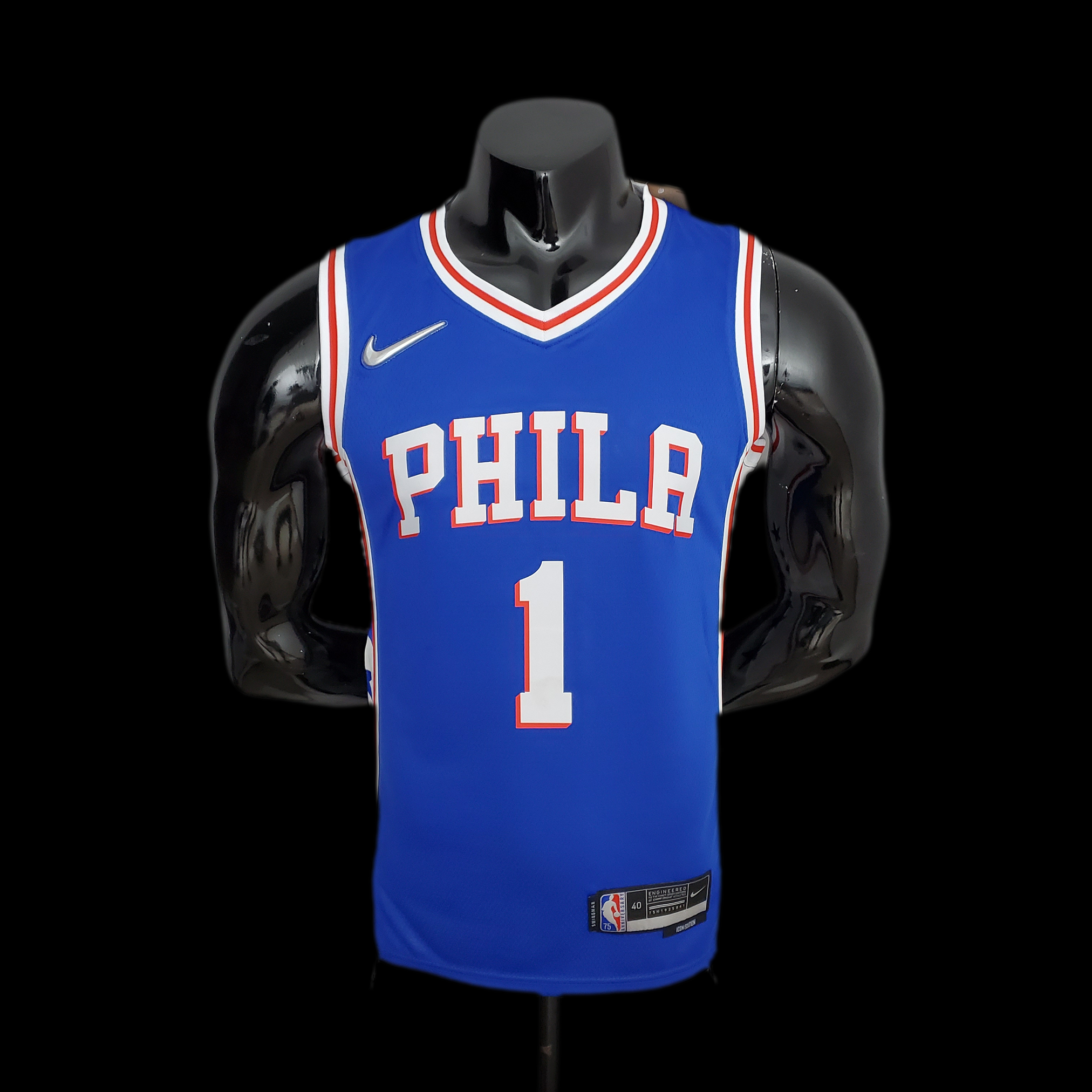 Maillot Philadelphia 76ers 1 HARDEN NBA Basket Maillot De Fou, site maillot de foot pas cher
