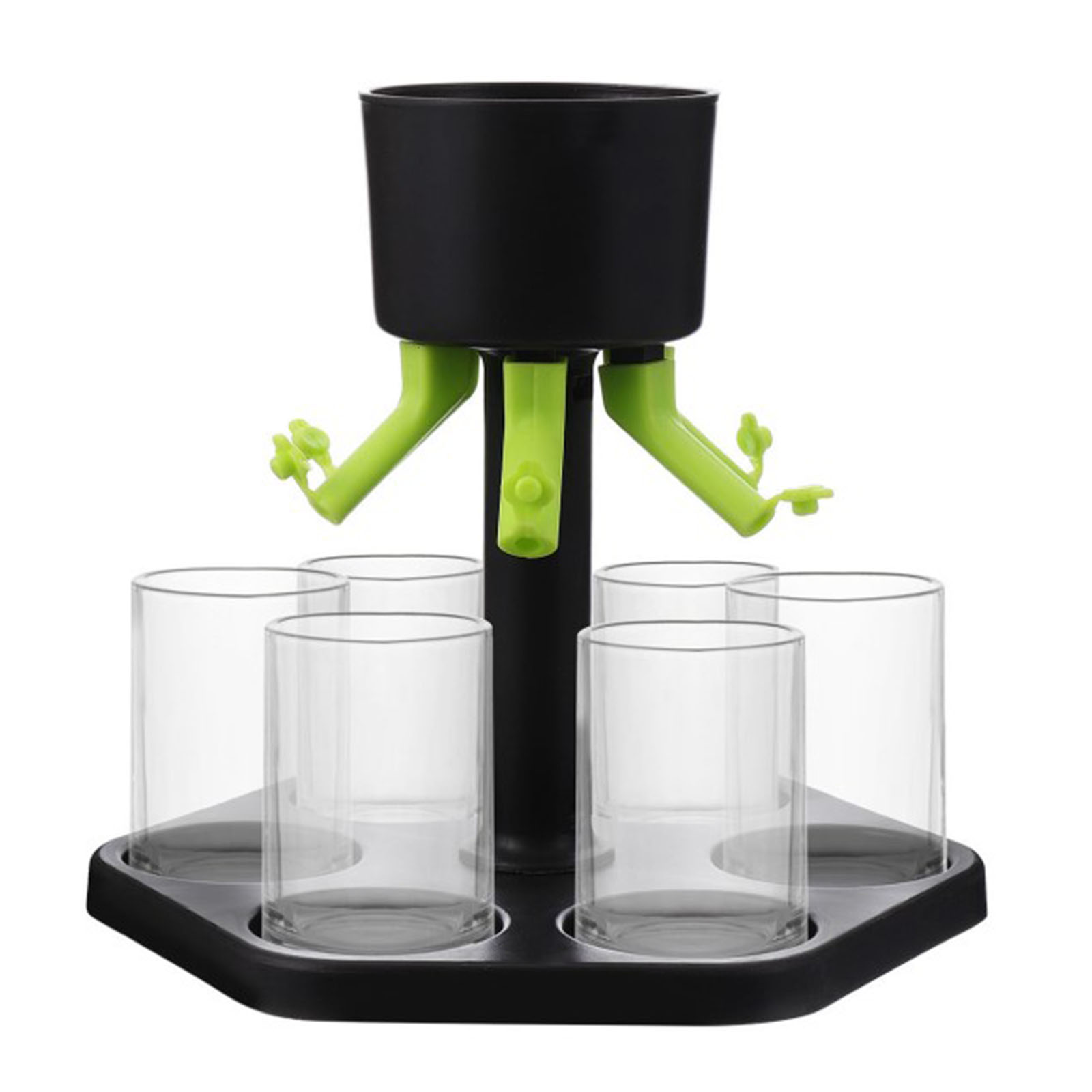 

6 Shot Glass Dispenser Shot Buddy Dispenser Wine Liquid Pour Dispenser, 501 Original