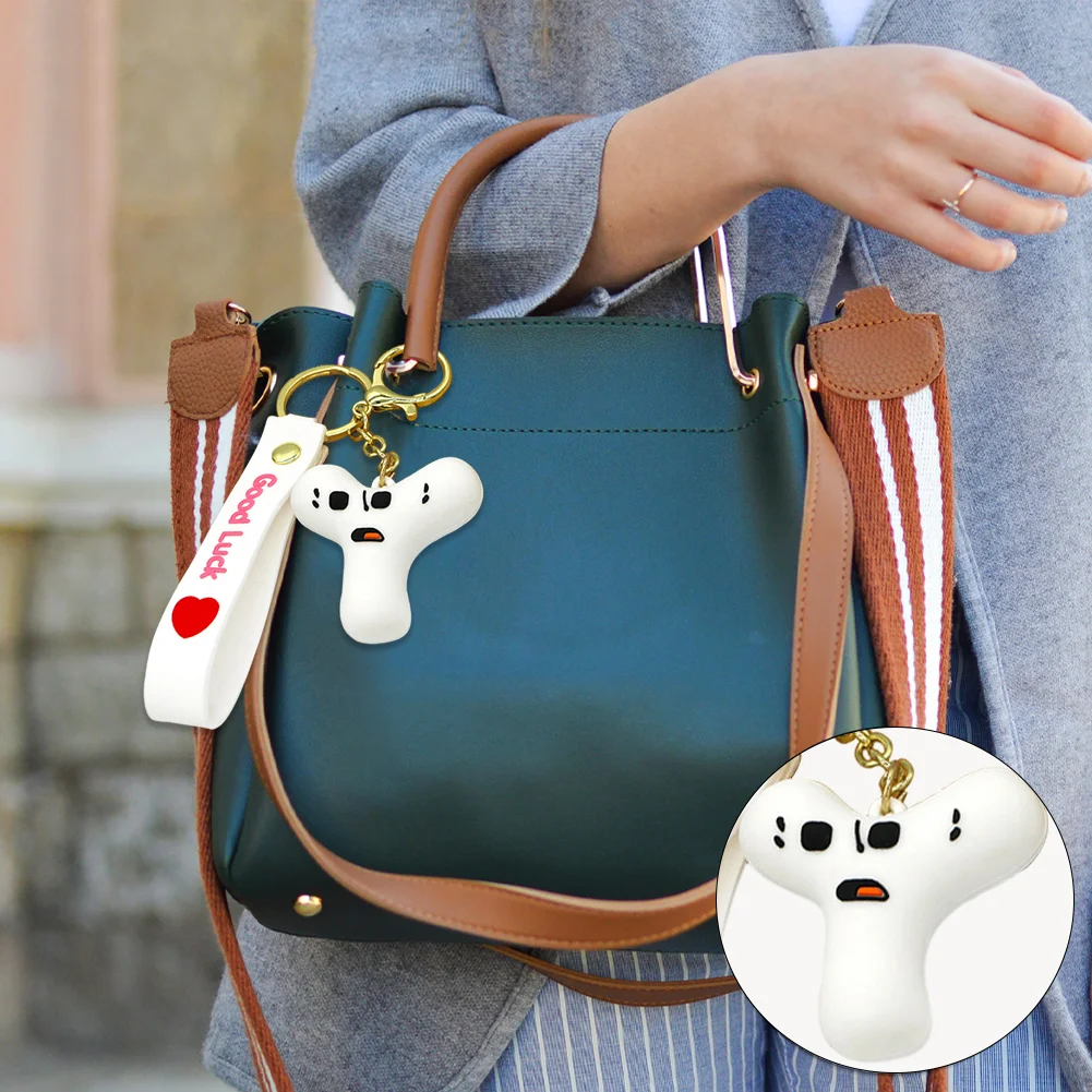 Letter A-Z Keychain Wacky Wizard Handbag Key Chain for Car Keys/Wallet/Backpack