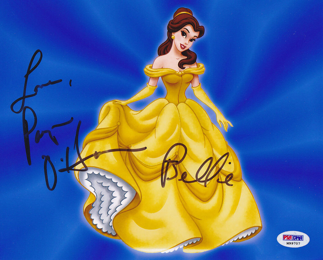 Paige O'Hara SIGNED 8x10 Photo Poster painting Disney Legend Voice of Belle PSA/DNA AUTOGRAPHED