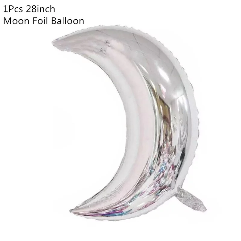 Outer Space Party Astronaut Rocket Ship Foil Balloons Galaxy/Solar System Theme Party Boy Kids Birthday Party Decoration Favors