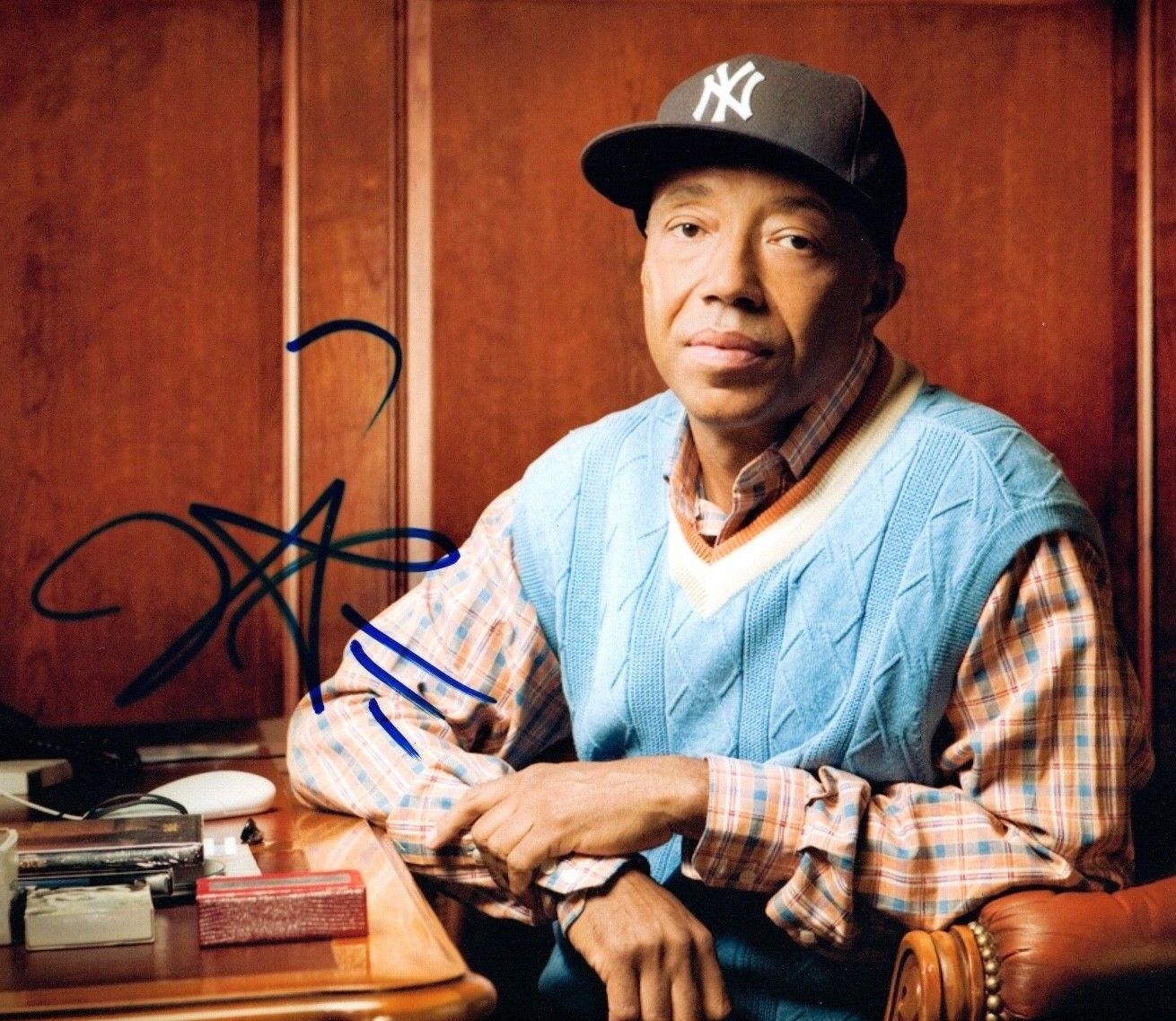 Russell Simmons Signed Autographed 8x10 Photo Poster painting Def Jam Records COA VD