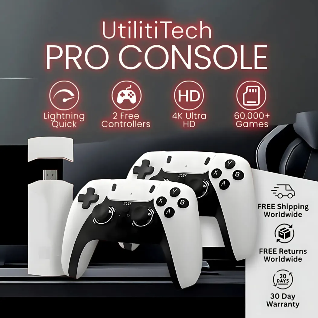 Retro Game Stick Pro&trade; CONSOLE (2 FREE CONTROLLERS INCLUDED)