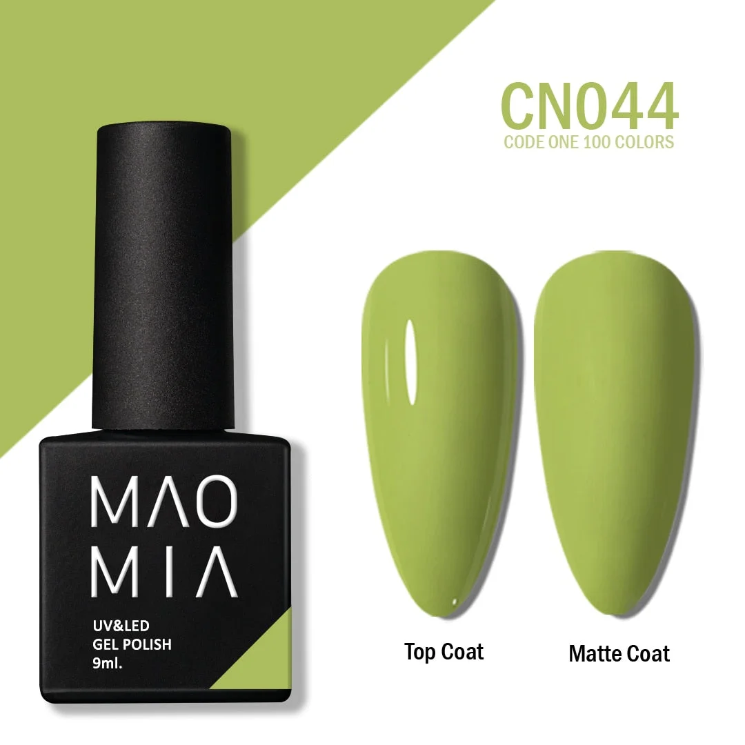 MAOMIA CODE ONE Gel Polish 100 Colors Soak Off UV/LED 9ML Professional Salon Nail Paint Semi Permanent Manicure
