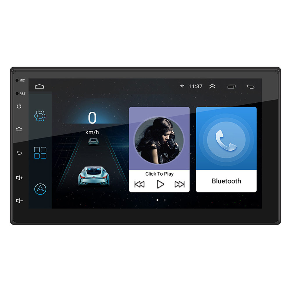 

9212A 2DIN 7 inch Android 10.1 Car Stereo with GPS WiFi Bluetooth 1GB+16GB, W/ cam, 501 Original