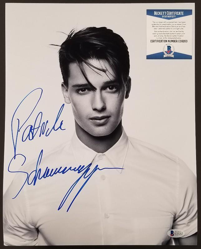 PATRICK SCHWARZENEGGER Signed 11x14 Photo Poster painting Actor Arnold ~ Beckett BAS COA