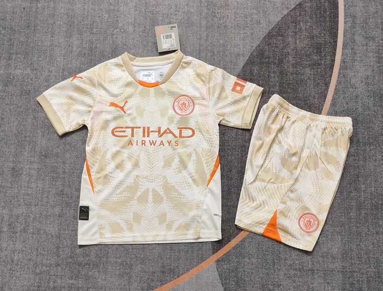 2024-25 Manchester City Goalkeeper Shirt - Kids Size