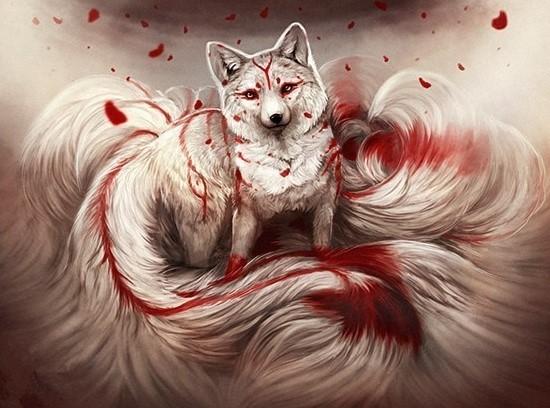 

Fox With Nine Tails – Paint By Numbers - 40*50CM, 501 Original
