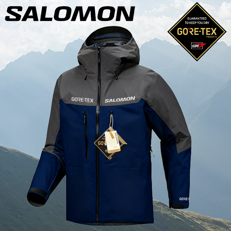 Salomon Gore-Tex 2025 – Nowość! Wodoodporna i Wiatroszczelna Kurtka – Wielka Promocja!