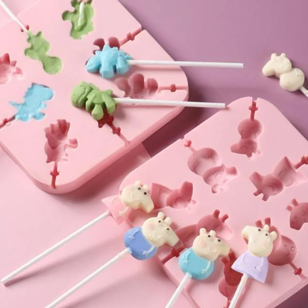 Cartoon Silicone Homemade Candy Lollipop Mold | IFYHOME