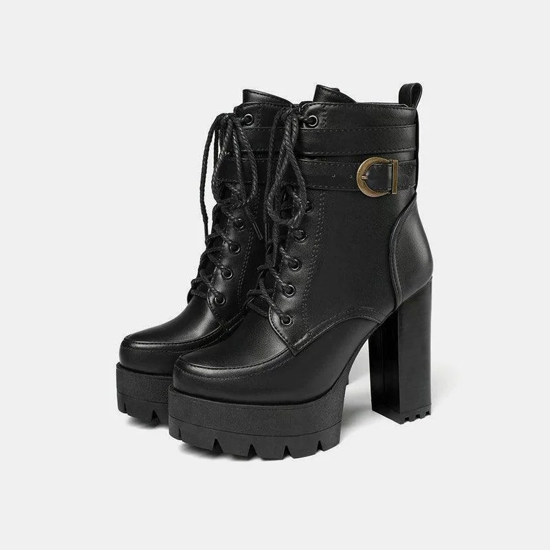 Moscow Zipper Short Boots