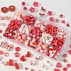 Red Serie Ceramic Beads DIY Bracelet Necklace Accessories