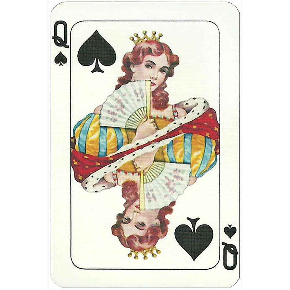 Full Square Diamond Painting - Playing Cards Q(20*30 - 50*70cm)