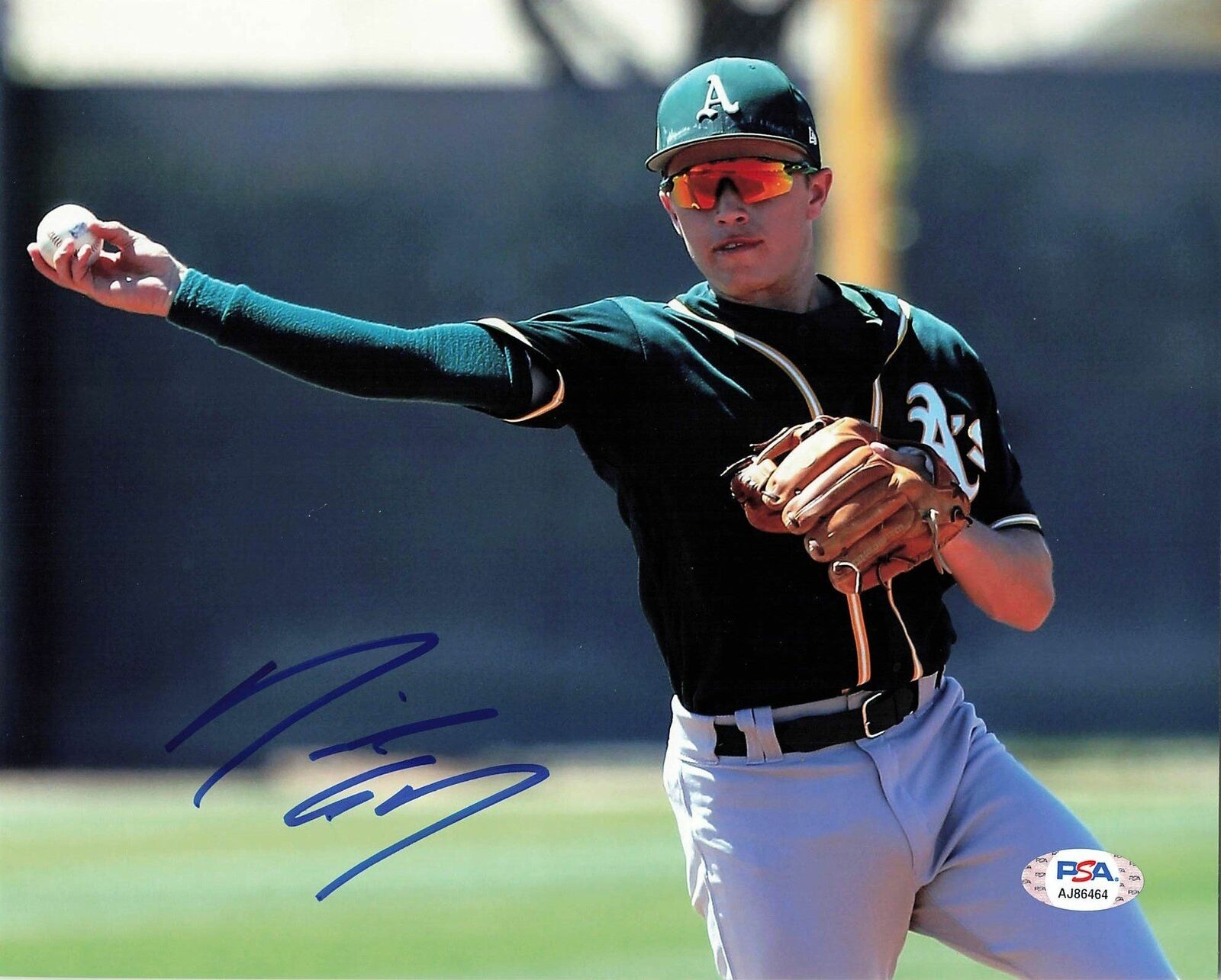 Nick Allen signed 8x10 Photo Poster painting PSA/DNA Oakland Athletics Autographed